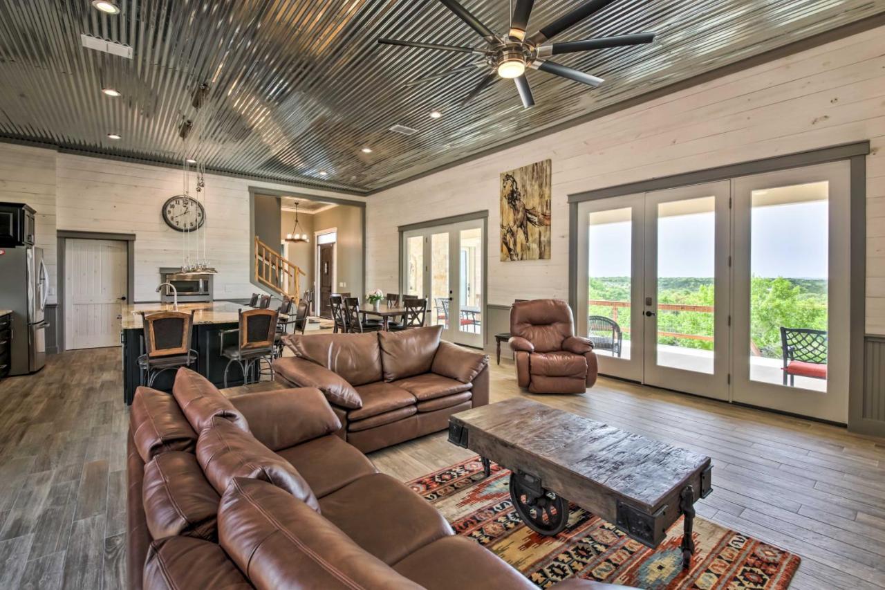 הוילה Ladera Wimberley Estate On 13 Acres With Hot Tub מראה חיצוני תמונה